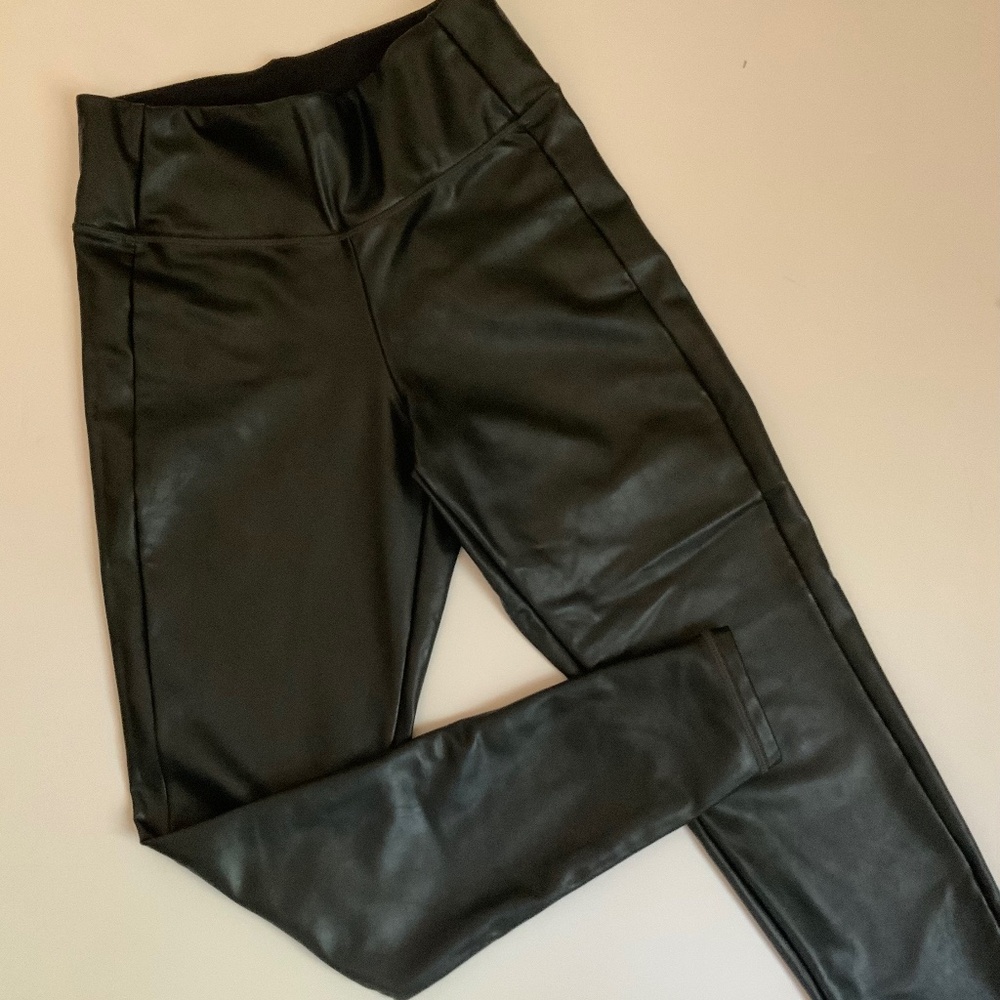 Athleta size s faux leather legging